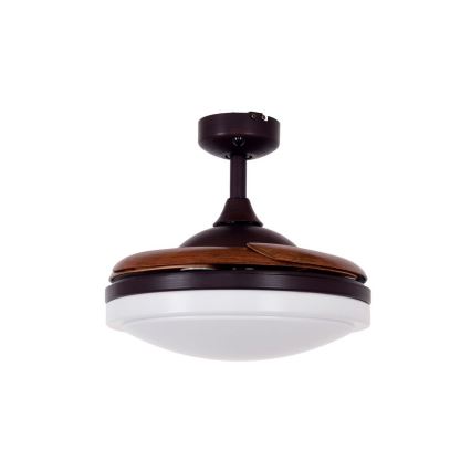 FANAWAY 512120 - Ventoinha de teto EVORA 2xE27/15W/230V + comando