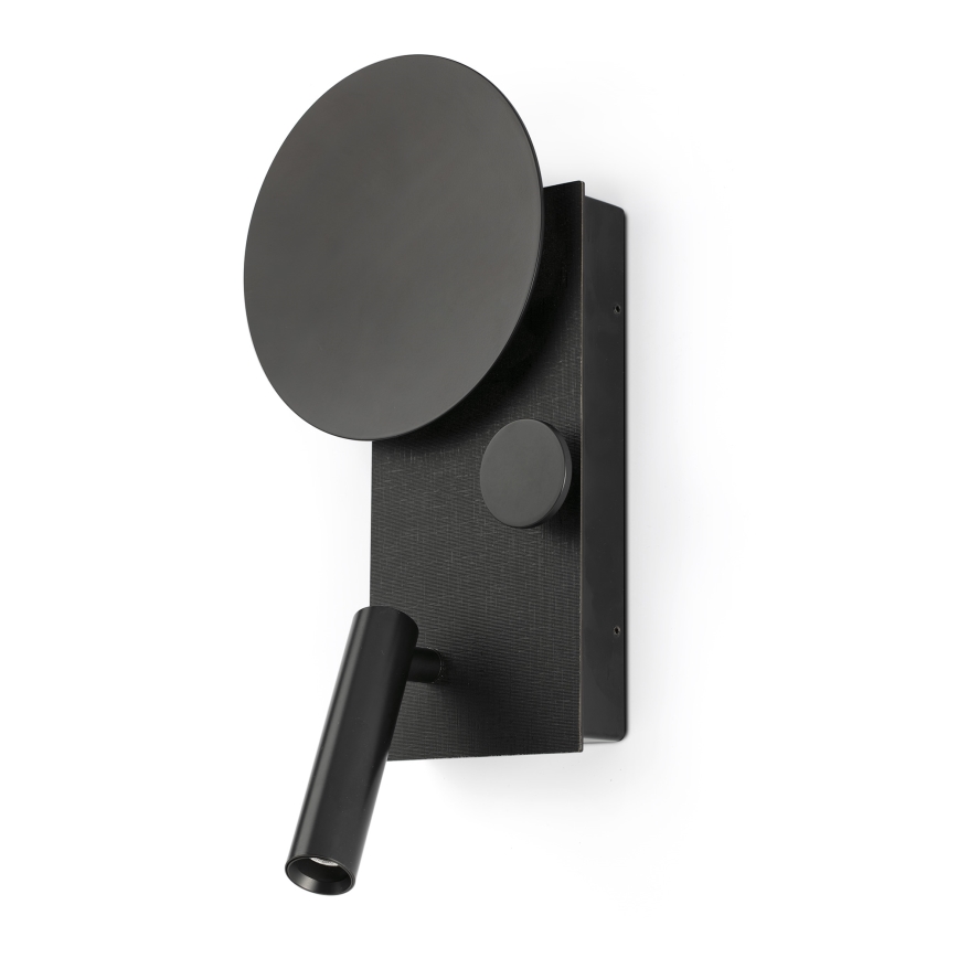 FARO 20058 - Candeeiro de parede LED regulável KLEE LED/10W/230V + LED/3W direito