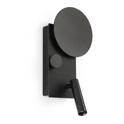 FARO 20059 - LED Candeeiro pequeno de parede com regulação KLEE LED/10W/230V + LED/3W left