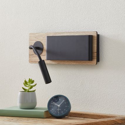 FARO 20062 - Luz de parede LED MOOD 2xLED/3W + LED/1,5W/230V