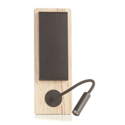 FARO 20062 - Luz de parede LED MOOD 2xLED/3W + LED/1,5W/230V