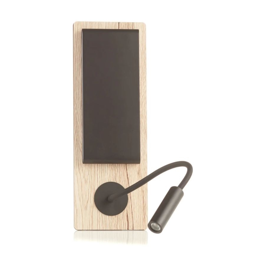 FARO 20062 - Luz de parede LED MOOD 2xLED/3W + LED/1,5W/230V