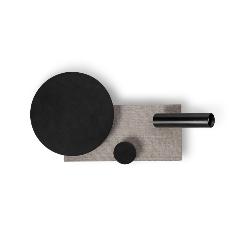 FARO 20066 - Candeeiro de parede pequeno LED regulável KLEE LED/10W/230V + LED/3W à esquerda