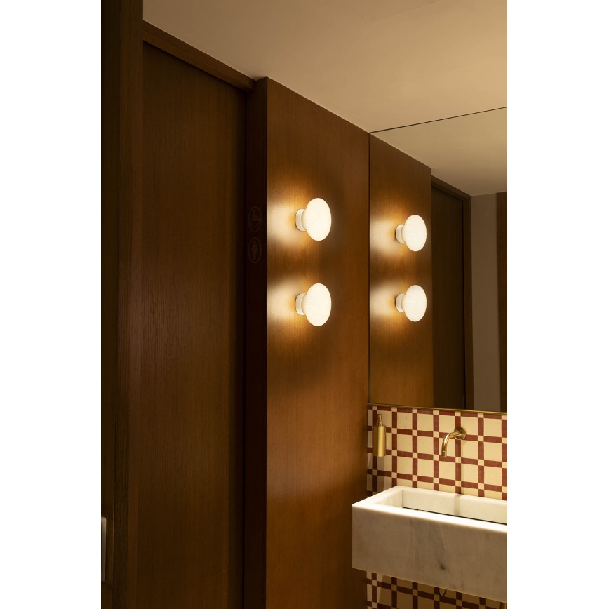 FARO 28299 - Aplique LED de parede para casa de banho ISABELLE LED/8W/230V/IRC 90 IP44 branco