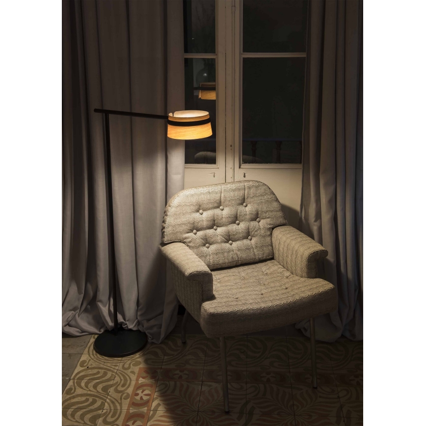 FARO 29569 - Candeeiro de chão LED com regulação através de toque LOOP LED/6W/230V