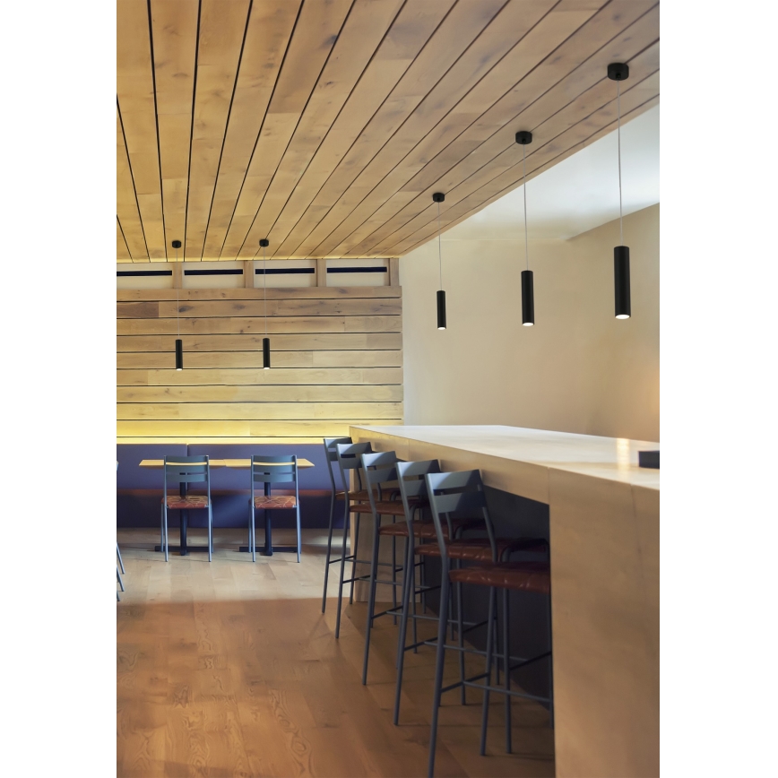 FARO 29895 - Candelabro suspenso LED ORA LED/4W/230V preto