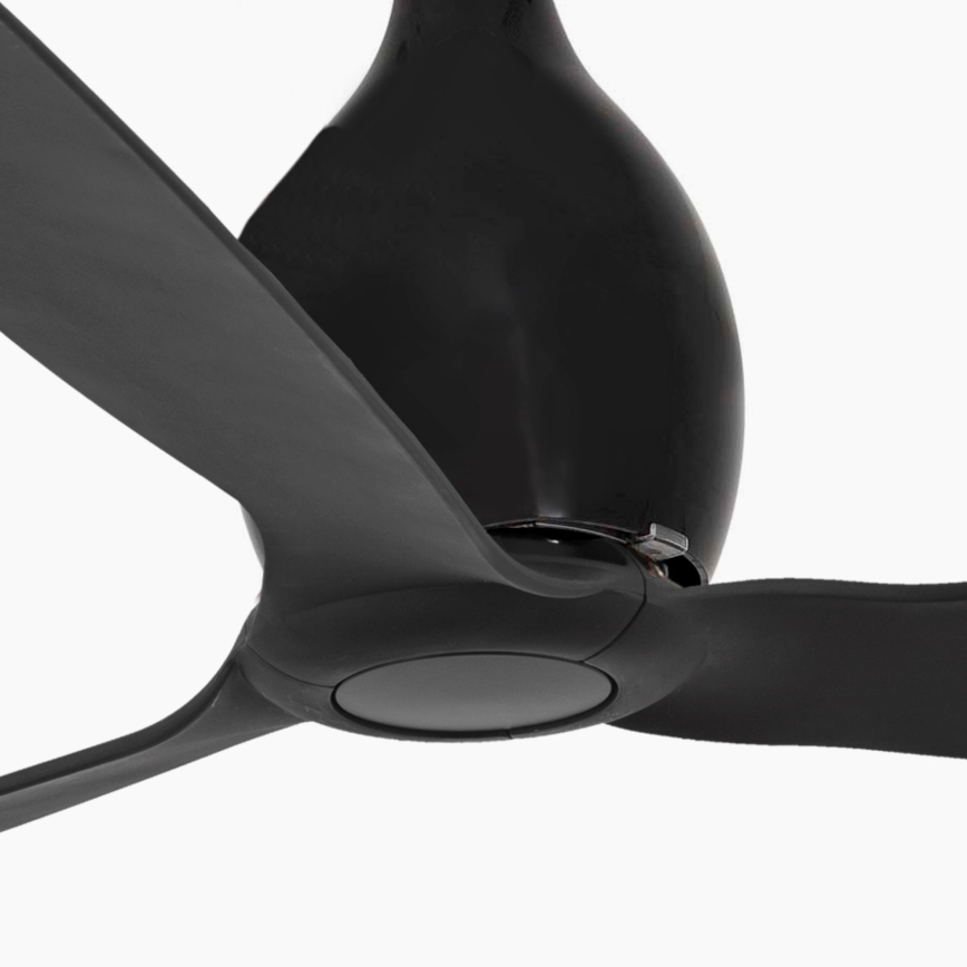 FARO 32030 - Ventilador de teto MINI ETERFAN preto diâmetro 128 cm + comando à distância