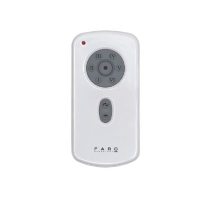 FARO 32030 - Ventilador de teto MINI ETERFAN preto diâmetro 128 cm + comando à distância