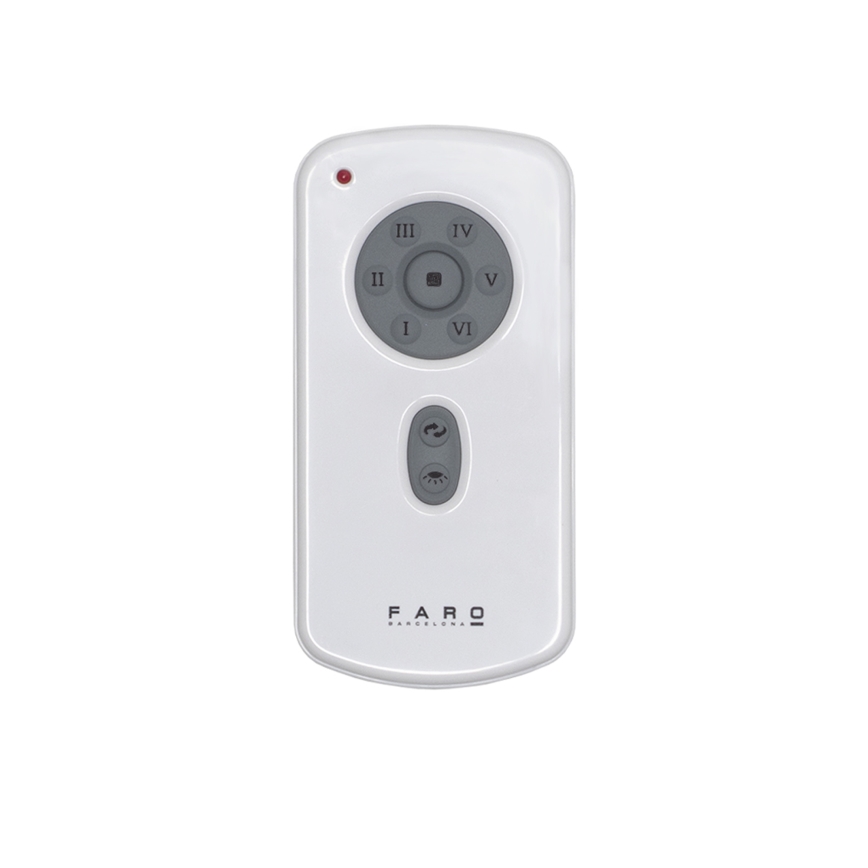 FARO 32030 - Ventilador de teto MINI ETERFAN preto diâmetro 128 cm + comando à distância