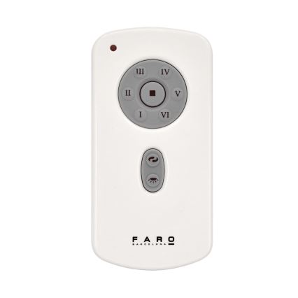 FARO 32036 - Ventilador de teto TUBE FAN preto/transparente diâmetro 128 cm + controlo remoto