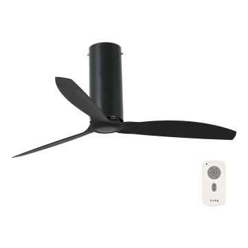 FARO 32060 - Ventilador de teto TUBE FAN preto + controlo remoto