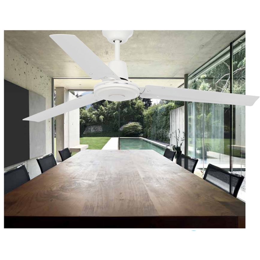 FARO 33005 - Ventoinha de teto ECO INDUS branco