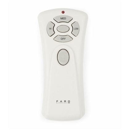 FARO 33370DC - Ventilador de teto LANTAU castanho/cromado mate diâmetro 132 cm + comando à distância
