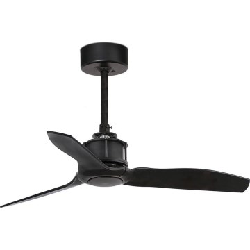 FARO 33424WT - Ventilador de teto JUST FAN S, Ø 81 cm, preto, Wi-Fi Tuya + controlo remoto