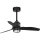 FARO 33424WT1N - Ventilador de teto LED dimerizável JUST FAN S LED/16W/230V Ø 81 cm, preto, com Wi‑Fi (Tuya) e comando remoto