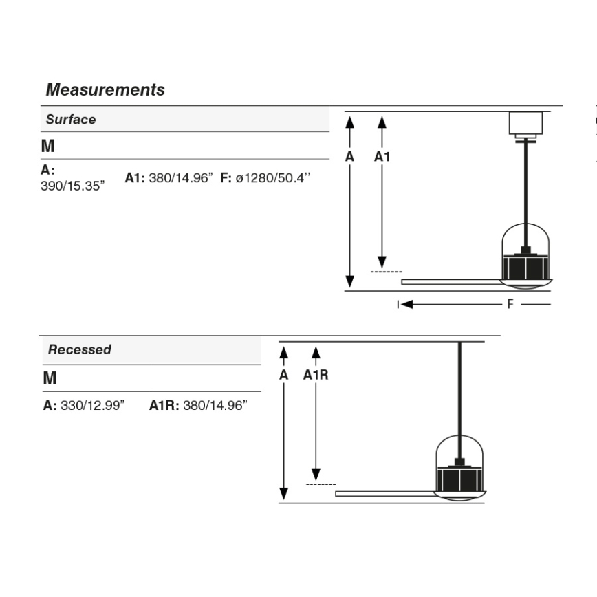 FARO 33436WT1N - Ventilador de teto LED dimerizável WEAVER M, LED/16W/230V, diâmetro 128 cm, castanho/latão, Wi‑Fi Tuya + comando remoto