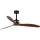 FARO 33451WT - Ventilador de teto COPPER FAN M Ø 128 cm castanho/preto Wi-Fi Tuya + comando remoto