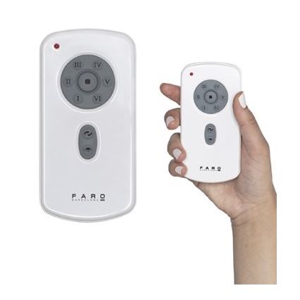 FARO 33465A - Ventilador de teto ANDROS XL cromo mate Ø 213 cm + controlo remoto