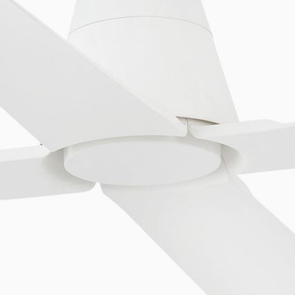 FARO 33480 - Ventilador de teto TYPHOON IP44 diâmetro 130 cm branco + controlo remoto