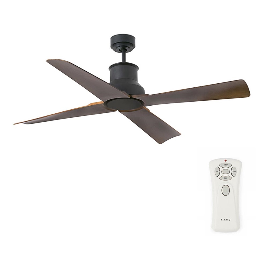 FARO 33481 - Ventilador de teto WINCHE com controlo remoto IP44