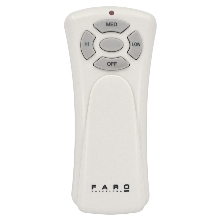 FARO 33516DC - Ventilador de teto LANTAU preto/marrom diâmetro 132 cm + controlo remoto