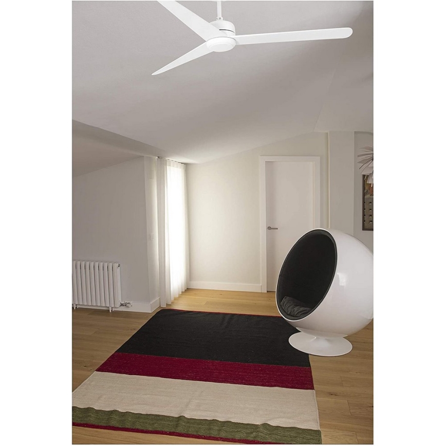 FARO 33721 - Ventilador de teto NU branco + controlo remoto