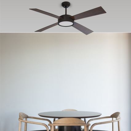 FARO 33725 - Ventilador de teto LED HYDRA LED/20W/230V diâmetro 132 cm + controlo remoto