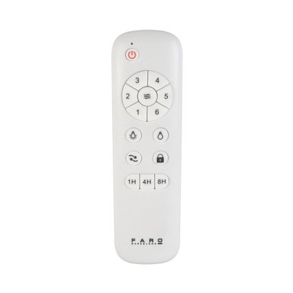 FARO 33725 - Ventilador de teto LED HYDRA LED/20W/230V diâmetro 132 cm + controlo remoto