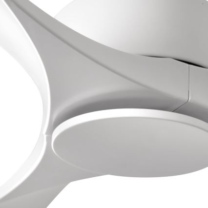 FARO 33750DCWT - Ventoinha de teto LUZON L branco diâmetro 132 cm Wi-Fi Tuya + comando