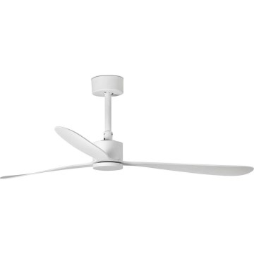 FARO 33760WT - Ventoinha de teto AMELIA L branco diâmetro 132 cm Wi-Fi Tuya + comando