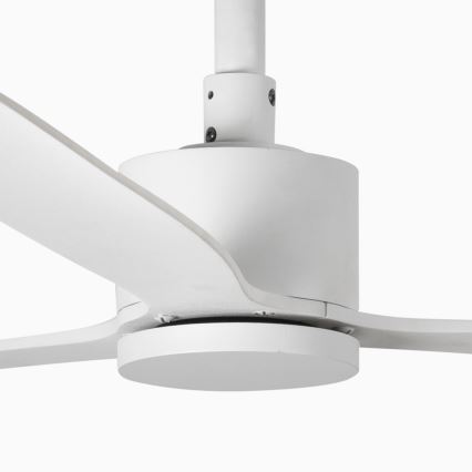 FARO 33760WT - Ventoinha de teto AMELIA L branco diâmetro 132 cm Wi-Fi Tuya + comando
