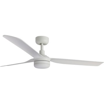 FARO 33814WT-20 - Ventilador de teto LED dimerizável PUNT M LED/18W/230V 2700/3000/4000K branco Ø 132 cm Wi‑Fi Tuya + controlo remoto