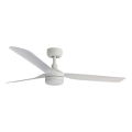 FARO 33814WT1S - Ventilador de teto LED dimerizável PUNT M LED/18W/230V 2700/3000/4000K Ø 132 cm branco Wi‑Fi Tuya + comando remoto