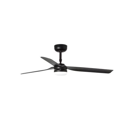 FARO 33815WT-21 - Ventilador de teto LED dimerizável PUNT M LED/18W/230V 2700/3000/4000K preto Ø 132 cm Wi-Fi Tuya + comando remoto