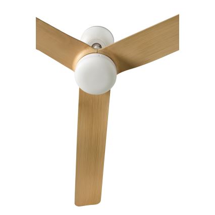 FARO 33816-20 - Ventilador de teto LED PUNT LED/18W/230V Wi-Fi bege/branco + controlo remoto