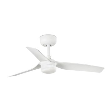 FARO 33820-1TW - Ventilador de teto LED dimerizável MINI PUNT S LED/10W 2700/3000/4000K branco, Ø 90 cm + controlo remoto