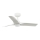 FARO 33824WT-1TW - Ventoinha de teto LED com regulação HEY S LED/10W/230V 2700/4000/6000K branco diâmetro 90 cm Wi-Fi Tuya + comando