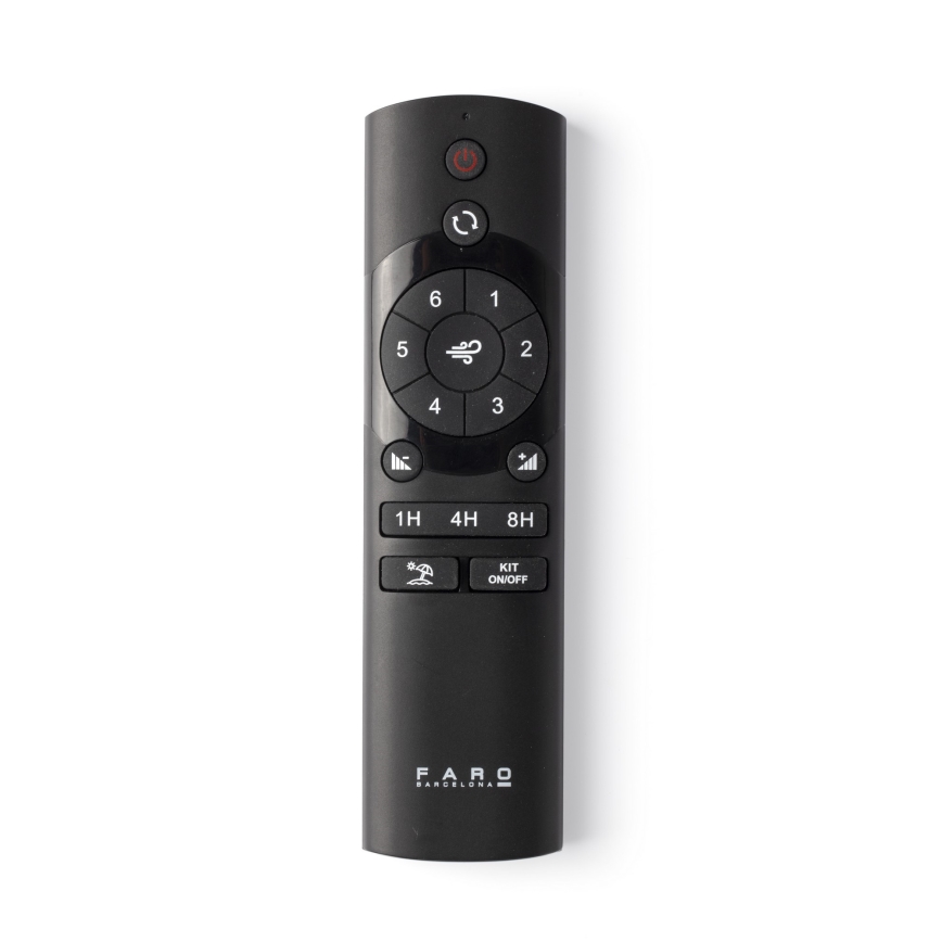 FARO 33828-1TW - Ventilador de teto LED regulável PUNT TUB M LED/18W/230V 2700/3000/4000K Ø 130 cm branco + controlo remoto