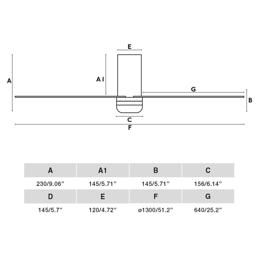 FARO 33828-1TW - Ventilador de teto LED regulável PUNT TUB M LED/18W/230V 2700/3000/4000K Ø 130 cm branco + controlo remoto