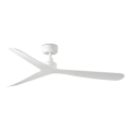 FARO 34194WT - Ventilador de tecto ROCKER M, diâmetro 132 cm, branco, Wi-Fi Tuya + comando remoto