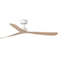 FARO 34195 - Ventilador de teto ROCKER M, diâmetro 132 cm, bege/branco + controlo remoto