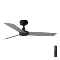 FARO 34287 - Ventoinha de teto CRUISER XL preto diâmetro 160 cm + comando
