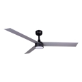 FARO 342871S - Ventilador de tecto LED regulável CRUISER XL LED/18W/230V 2700/3000/4000K Ø 160 cm cinzento/preto + comando à distância