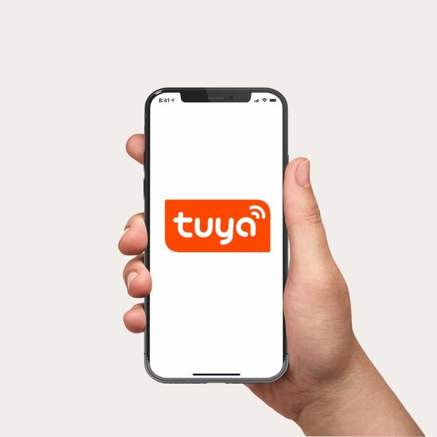 FARO 34290WT - Ventilador de teto CRUISER L branco Ø 132 cm Wi-Fi Tuya + controlo remoto