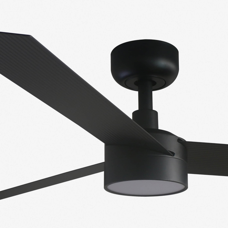 FARO 34291-1TW - Ventilador de teto LED dimerizável CRUISER LED/20W/230V 2700/3000/4000K diâmetro 132 cm preto + comando remoto