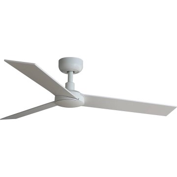 FARO 34295WT - Ventoinha de teto RUDDER S branco/bege diâmetro 106 cm Wi-Fi Tuya + comando