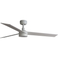 FARO 34297WT1S - Ventilador de teto LED dimerizável RUDDER L LED/18W/230V 2700/3000/4000K Ø 132 cm bege/branco Wi-Fi Tuya + controlo remoto
