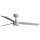 FARO 34297WT1S - Ventilador de teto LED dimerizável RUDDER L LED/18W/230V 2700/3000/4000K Ø 132 cm bege/branco Wi-Fi Tuya + controlo remoto
