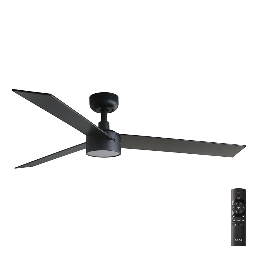 FARO 34298-1TW - Ventoinha LED regulável RUDDER L LED/20W/230V 2700/4000/6500K diâmetro 132 cm + comando