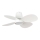 FARO 34315SWT - Ventilador de tecto LED regulável KLOVER S LED/20W/230V 2700/3000/4000K Ø 80 cm branco Wi-Fi Tuya + controlo remoto